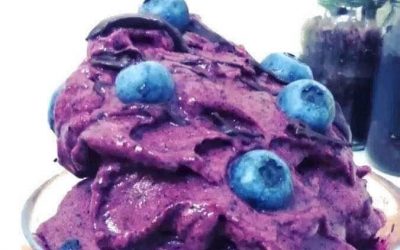 Blueberry “NICE Cream”