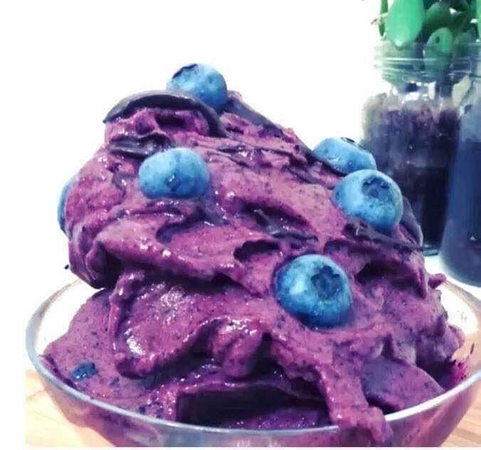 Blueberry “NICE Cream”