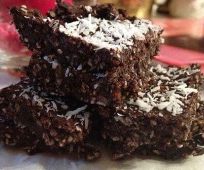 Raw Coconut Complete Brownies